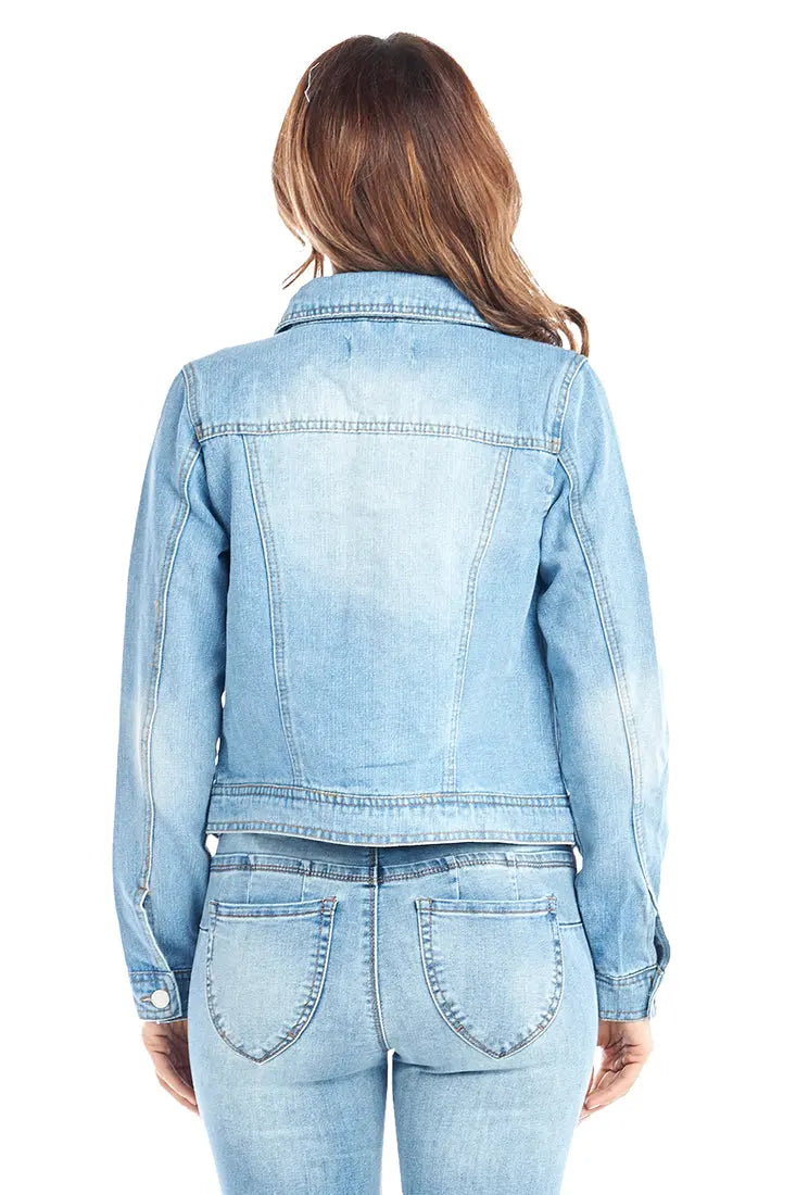 Timeless Classic Denim Jacket Cavalini, Inc.