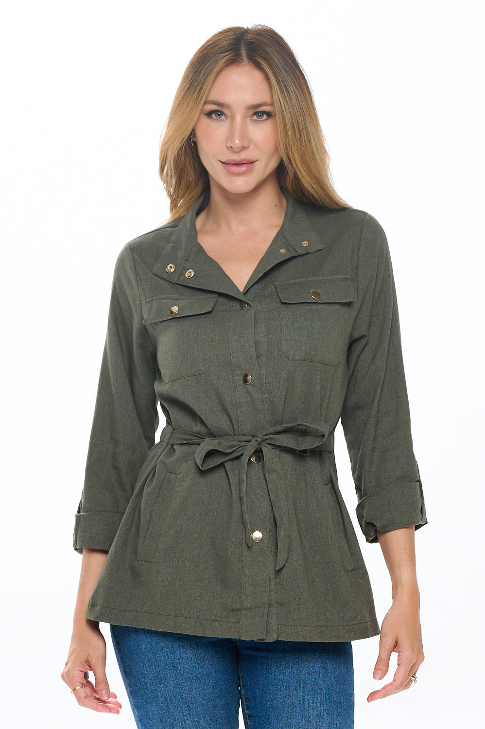 Linen Anorak Jacket Cavalini, Inc.