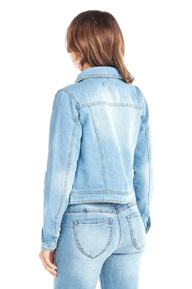 Timeless Classic Denim Jacket Cavalini, Inc.