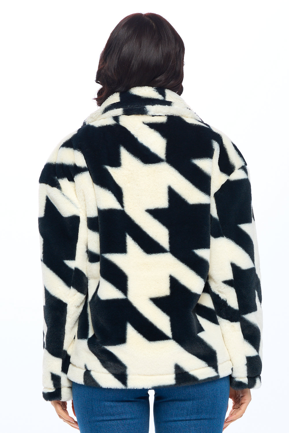 Printed Drop Shoulder Jacket Cavalini, Inc.