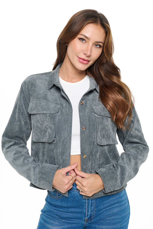 Everyday Corduroy Shacket Cavalini, Inc.