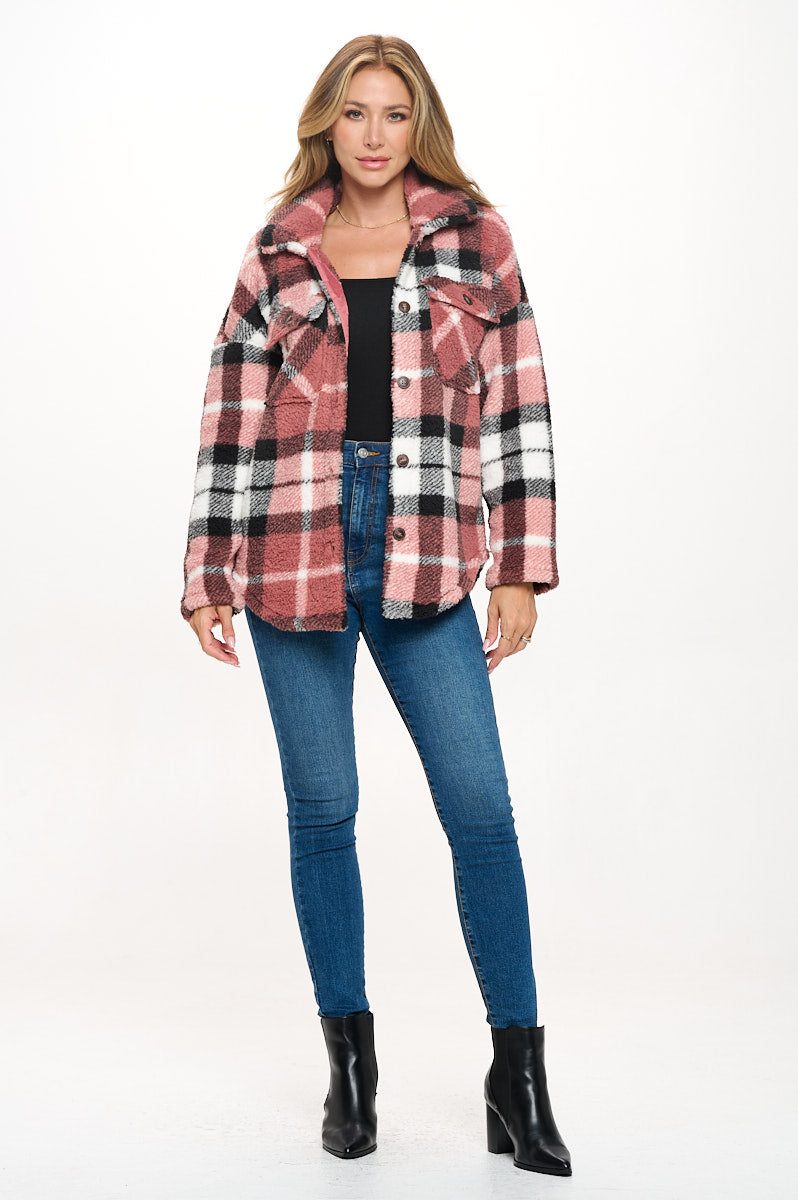 Sherpa Shirt-Jacket Cavalini, Inc.