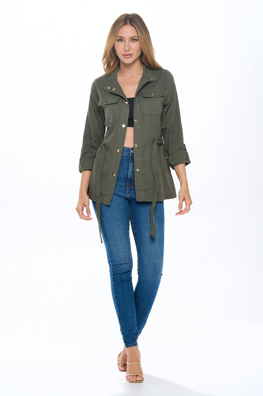 Linen Anorak Jacket Cavalini, Inc.