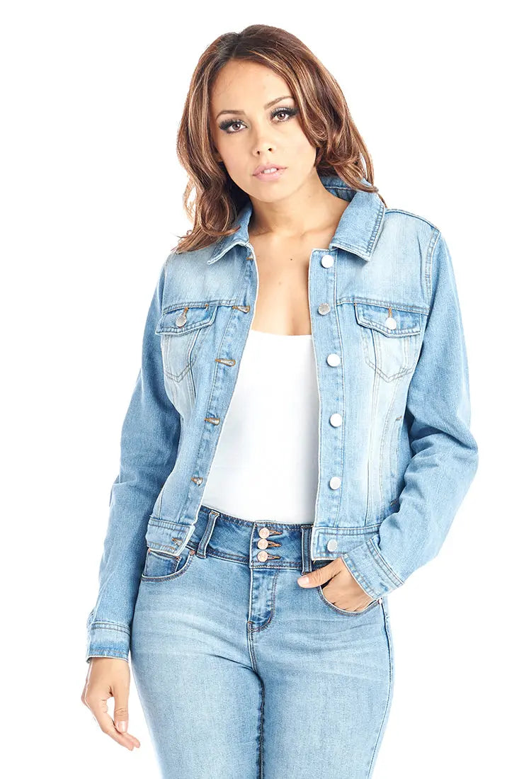 Timeless Classic Denim Jacket Cavalini, Inc.