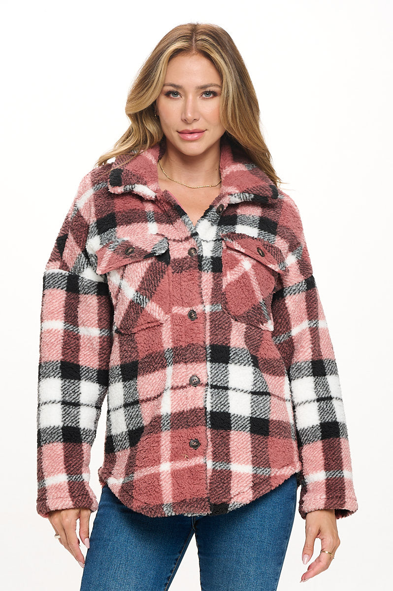 Sherpa Shirt-Jacket Cavalini, Inc.