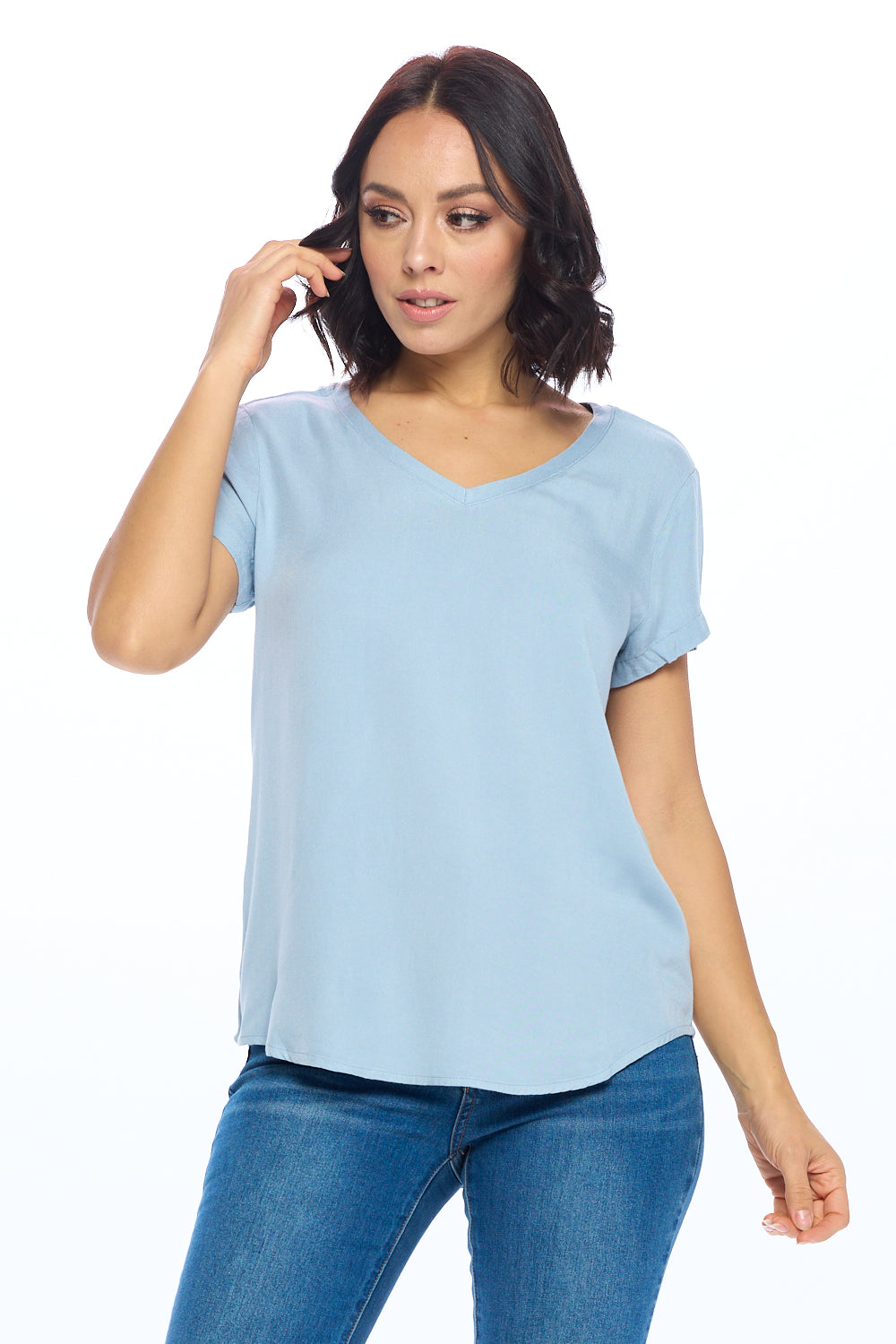 Ci Sono Essential V-Neck Tee