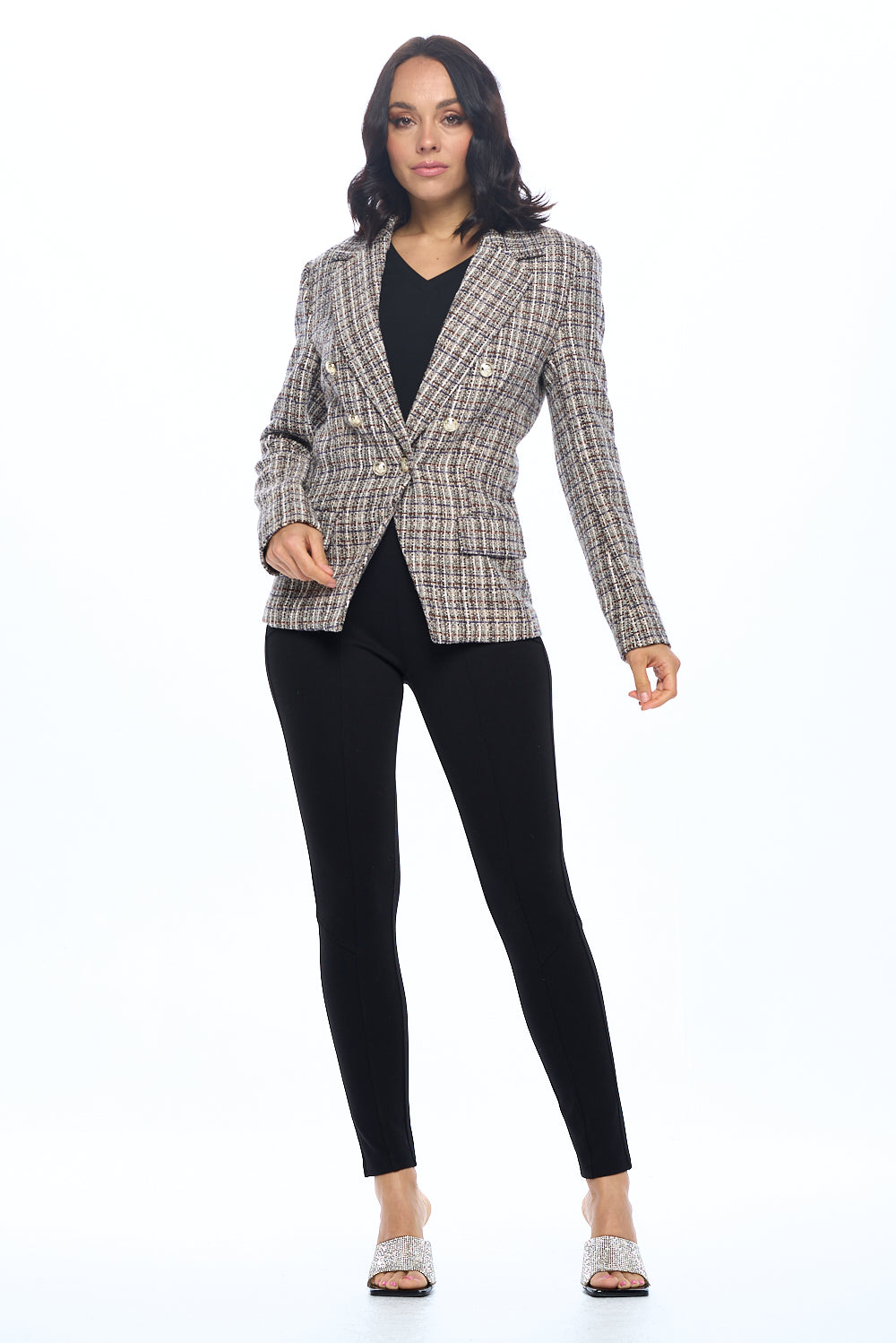 Ci Sono Striking Lines Blazer