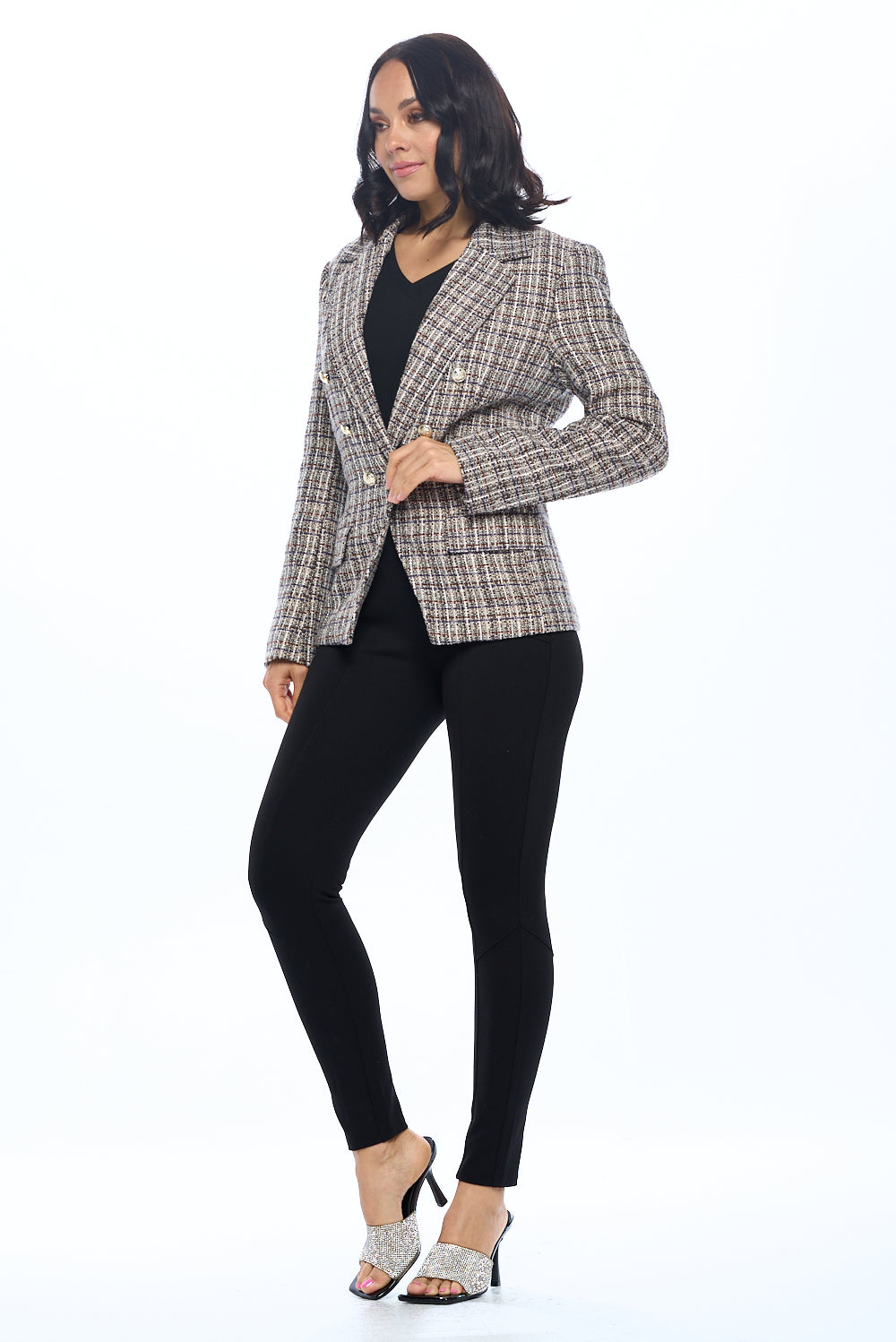 Ci Sono Striking Lines Blazer