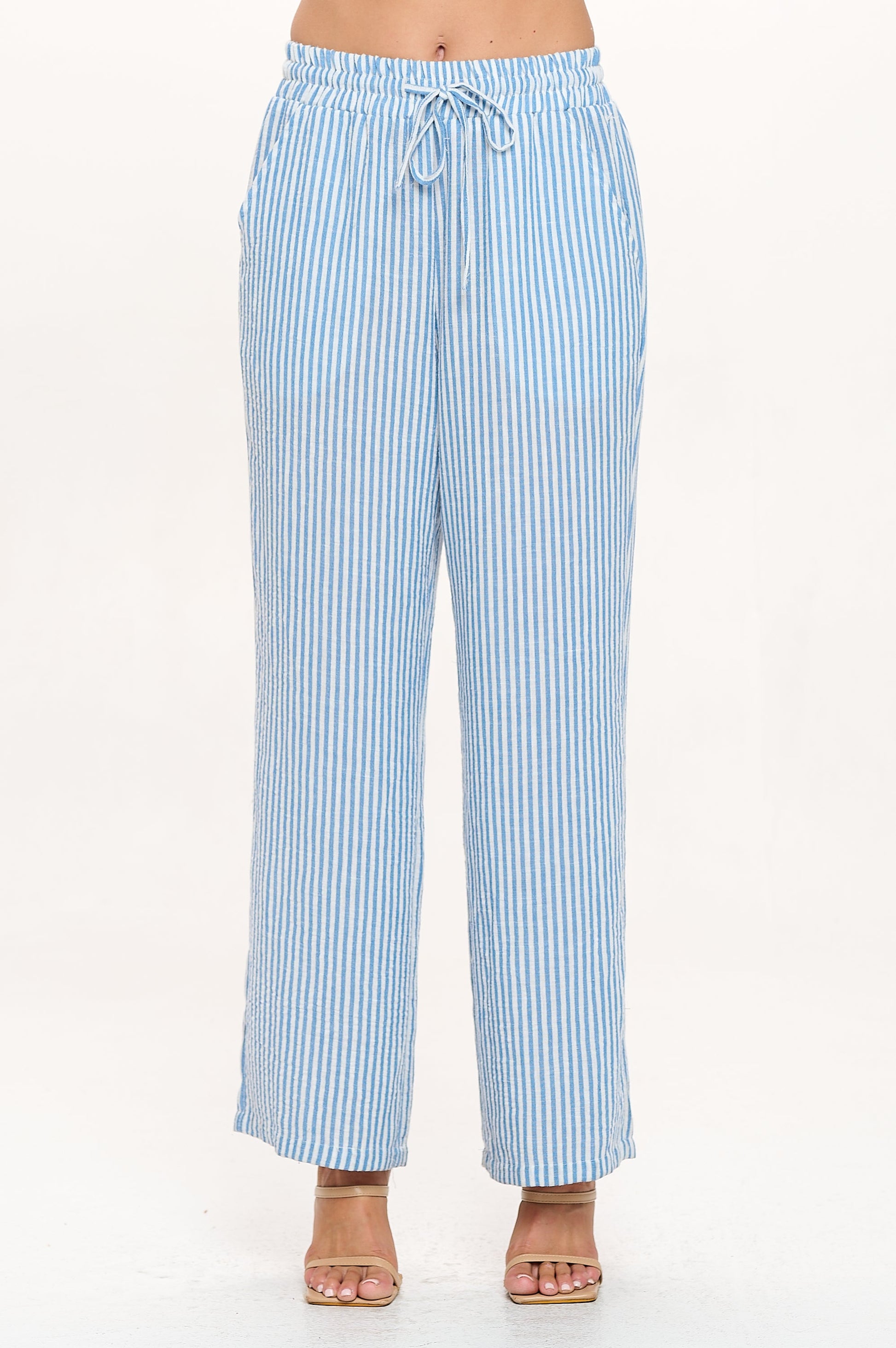 Woven Drawstring Pants Cavalini, Inc.