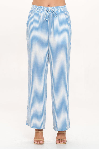Woven Drawstring Pants Cavalini, Inc.