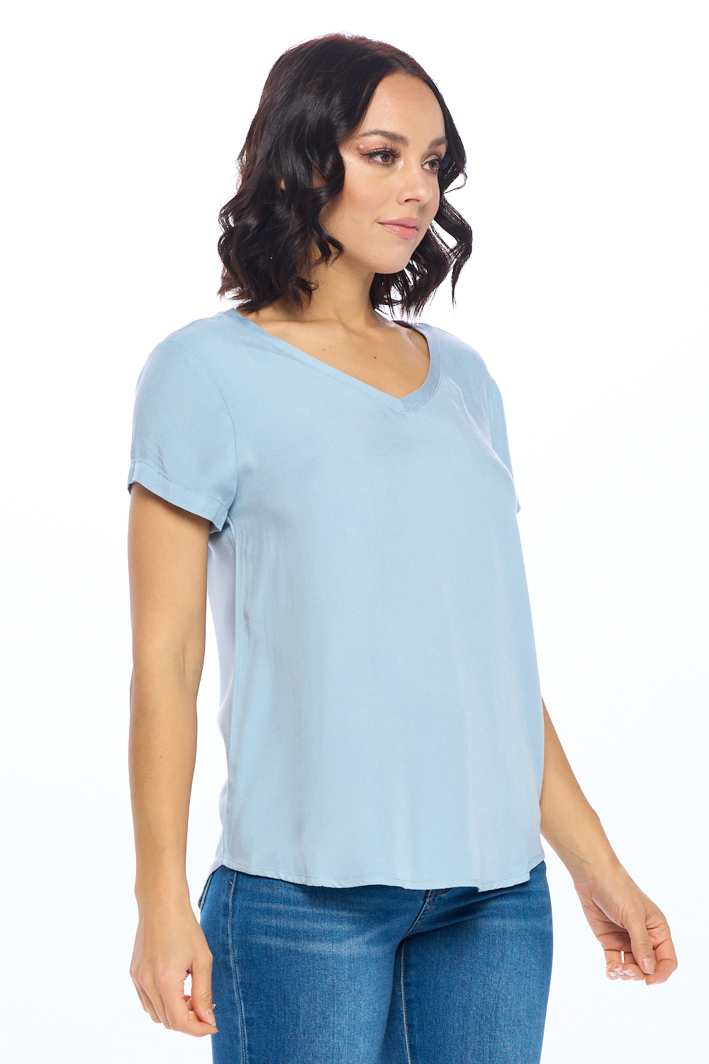 V-Neck Relaxed Shirt