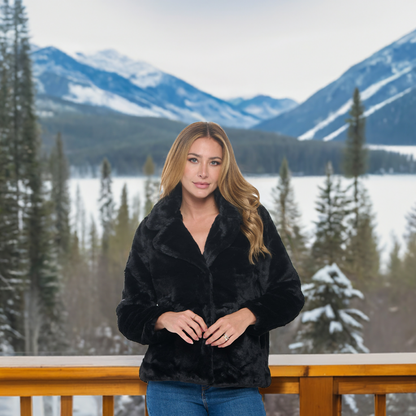 Elegant Fur Jacket Cavalini, Inc.